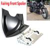 Motorcycle Front Bottom Spoiler Mudguard Air Dam Chin Fairing For Harley Sportster Fatboy Softail Dyna 2004- 2017 Touring Glide