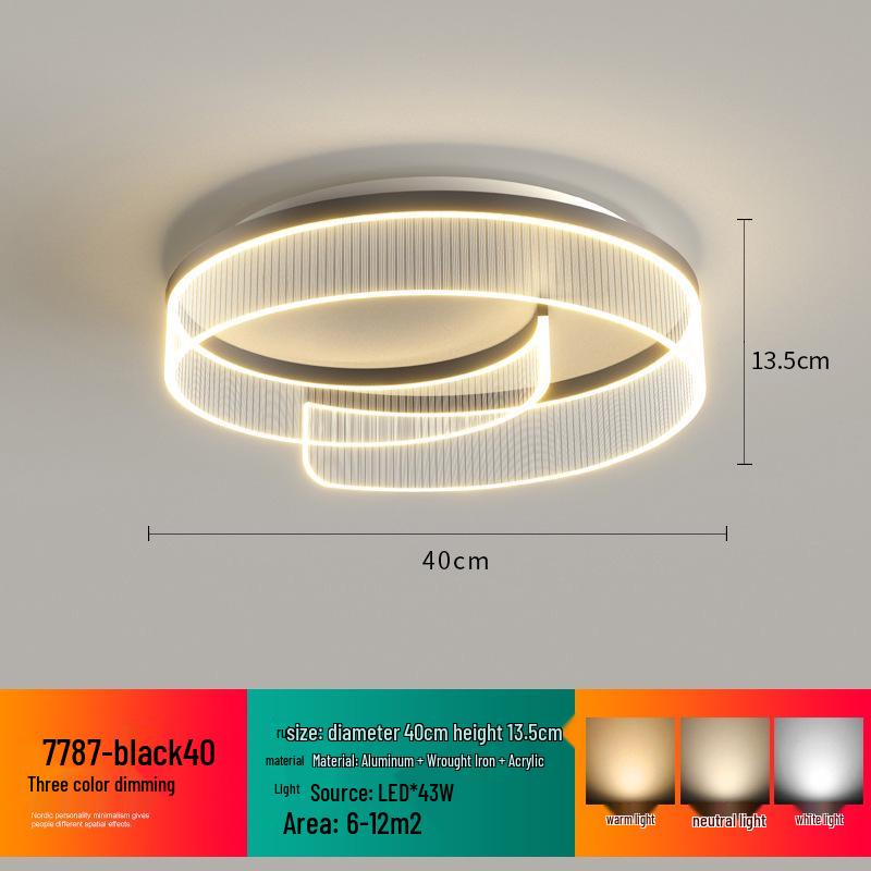 2025 Italian Luxury Minimalist Ceiling Light Package for Modern Living Room