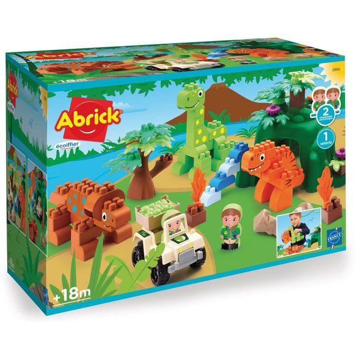 Jouet de construction Dinoland - Abrick - ECOIFFIER - A partir de 18 mois