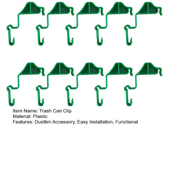 Garbage Bin Clip Dustbin Ventilation Clip Clip-on Trash Can Tool Keep Lid Open