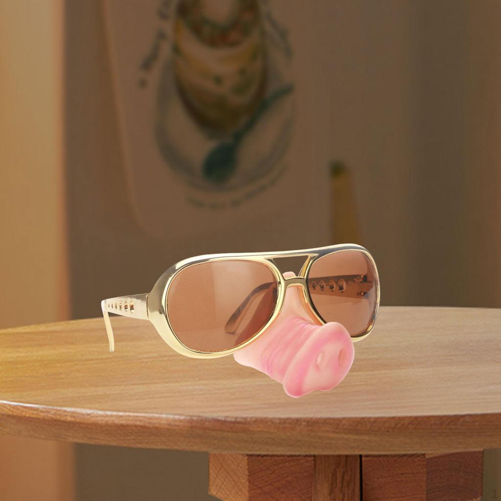 Pig Big Nose Glasses Decorative for Fancy Dress Birthday Photo Props