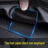 Transparent Non-Slip Car Floor Mat Fastener with High-Temperature Resistant Velcro Patch