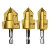 Upgraded Three Blade PPR Lifting Drill Bit Water Pipe Connection Tool Step Drill