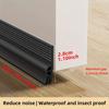1pc Adjustable Under Door Draft Stopper, 39.37inch Weather Stripping Seal, Non-Marking Noise Insulation Blocker for Exterior & Interior Doors