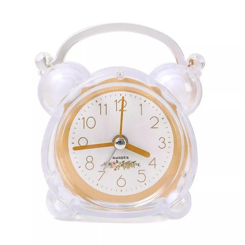 Silent Luminous Alarm Clock Cute Snooze Wake Up Clocks New No Ticking Time Clocks