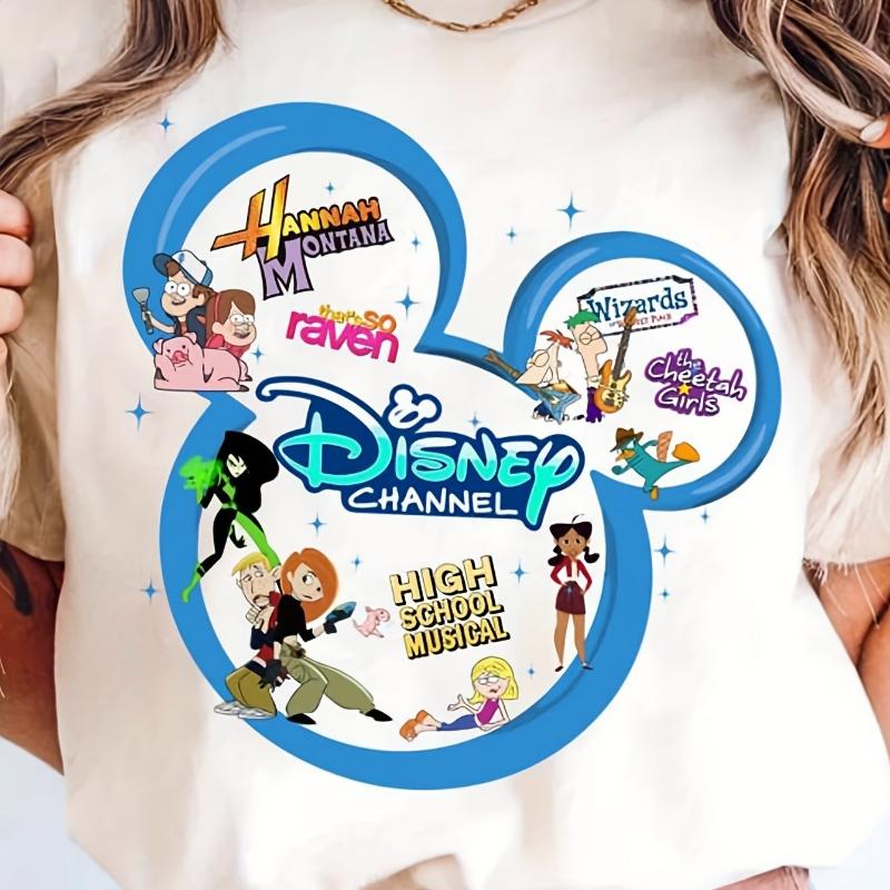 Blue Mouse Womens Tshirt All Season Unisexs and Womens Pure Cotton Casual Fashion Retro Clothing