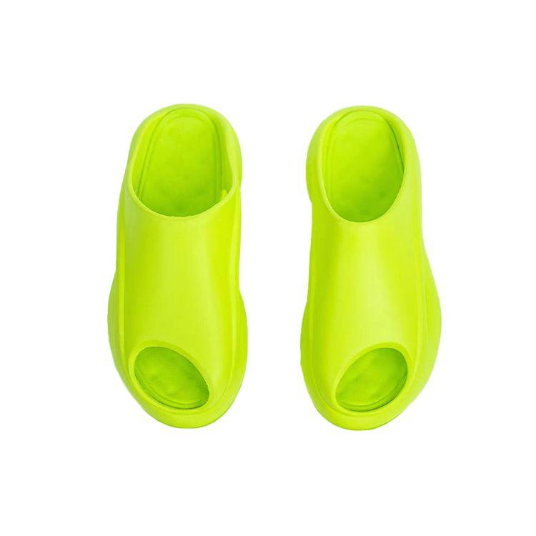 Li Ning Cloud Travel Ocra Slay Бесшумные анти-натирающие сандалии скольжения женские сандалии зеленые AZSS009-6