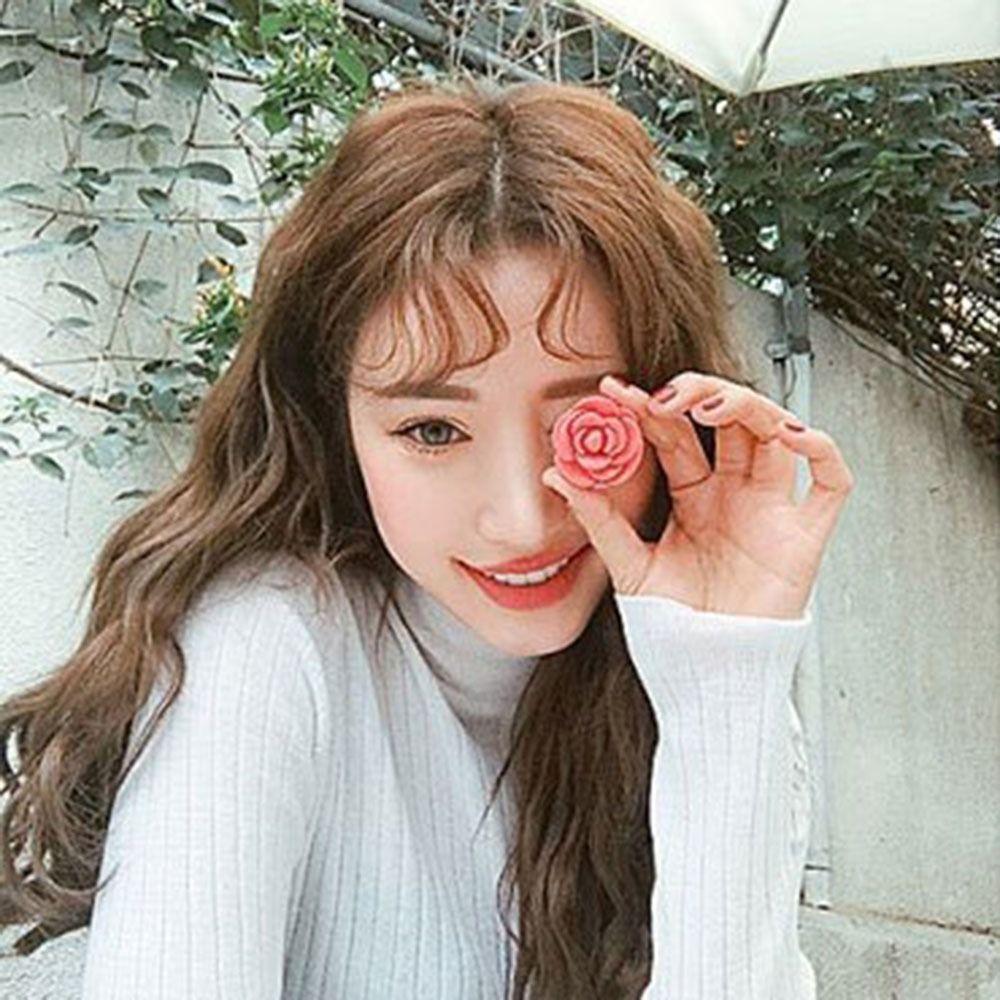 3D Роза Косметический Контейнер для Бальзама для Губ Маленькое Зеркальце Пустой Многоразовый Горшочек для Теней для Век Женщины