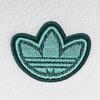 adidas Оригинальное женское платье в новом китайском стиле с воротником-стойкой, поясом на кулиске и короткими рукавами, белое JI7482