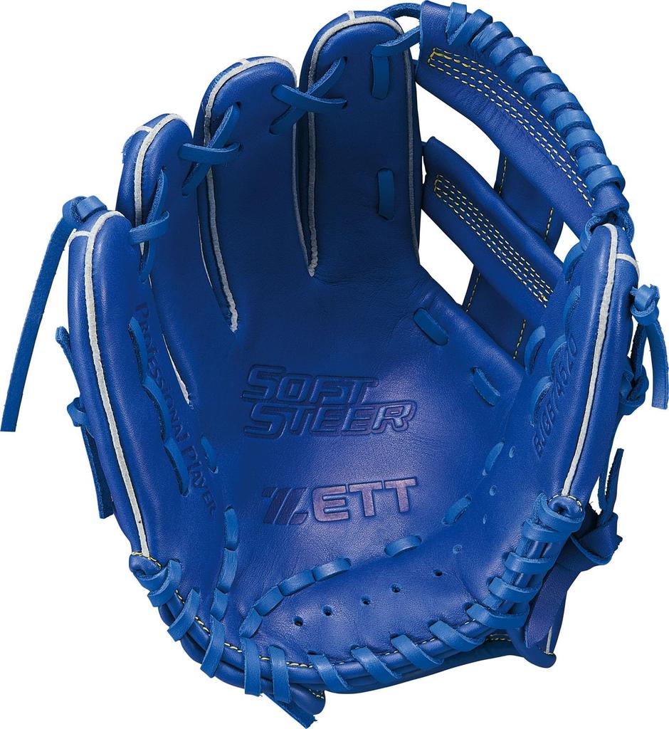 ZETT Юношеская бейсбольная перчатка BJGB74520F, Воловья кожа, Универсальная, Бросок левой рукой, (2500), Размер Маленький,