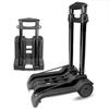 Silent 2-Wheel Folding Hand Truck Dolly Cart – Up To 35kg,2 Elastic Straps for Travel,Moving & Storage
