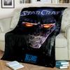 3D Ретро-игровое одеяло StarCraft Gamer, мягкое одеяло для дома, спальни, кровати, дивана, пикника, путешествия, офиса, отдыха, одеяло, детское одеяло