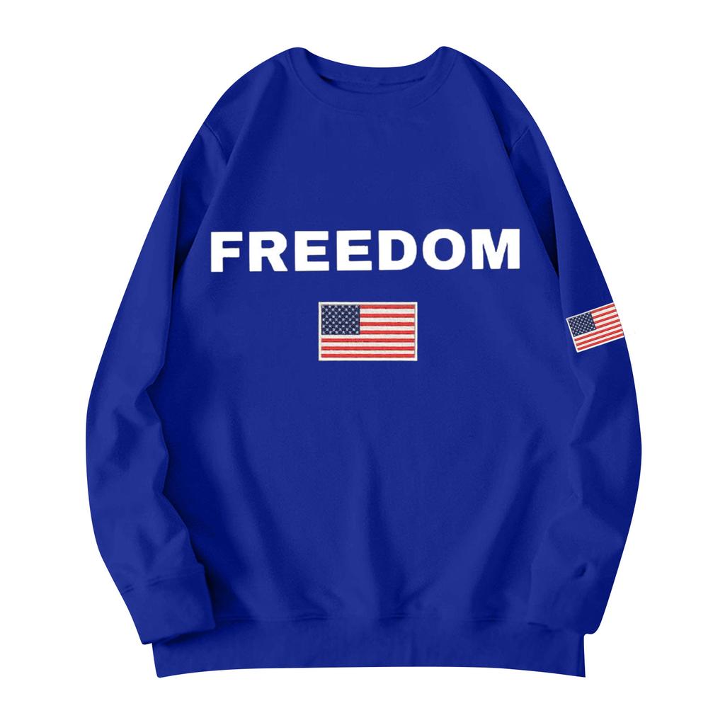 Unisex Printed Round Neck Long Sleeved Loose Fitting Long Sleeved Casual Long Sleeved Top Hoodie