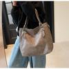 2025 New Shoulder Bag Large Capacity Fashion Texture Handbag Retro Simple Elegant Messenger Bag Women's Bag