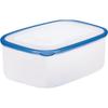 Risu Passe Hard Storage Container, Clear Blue, 2.08L, Antibacterial, Microwave-Safe, Made In Japan, WA-6