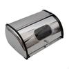 Bread Bin with Roll Lid Box Kitchen Counter Breads Storage for Farmhouse