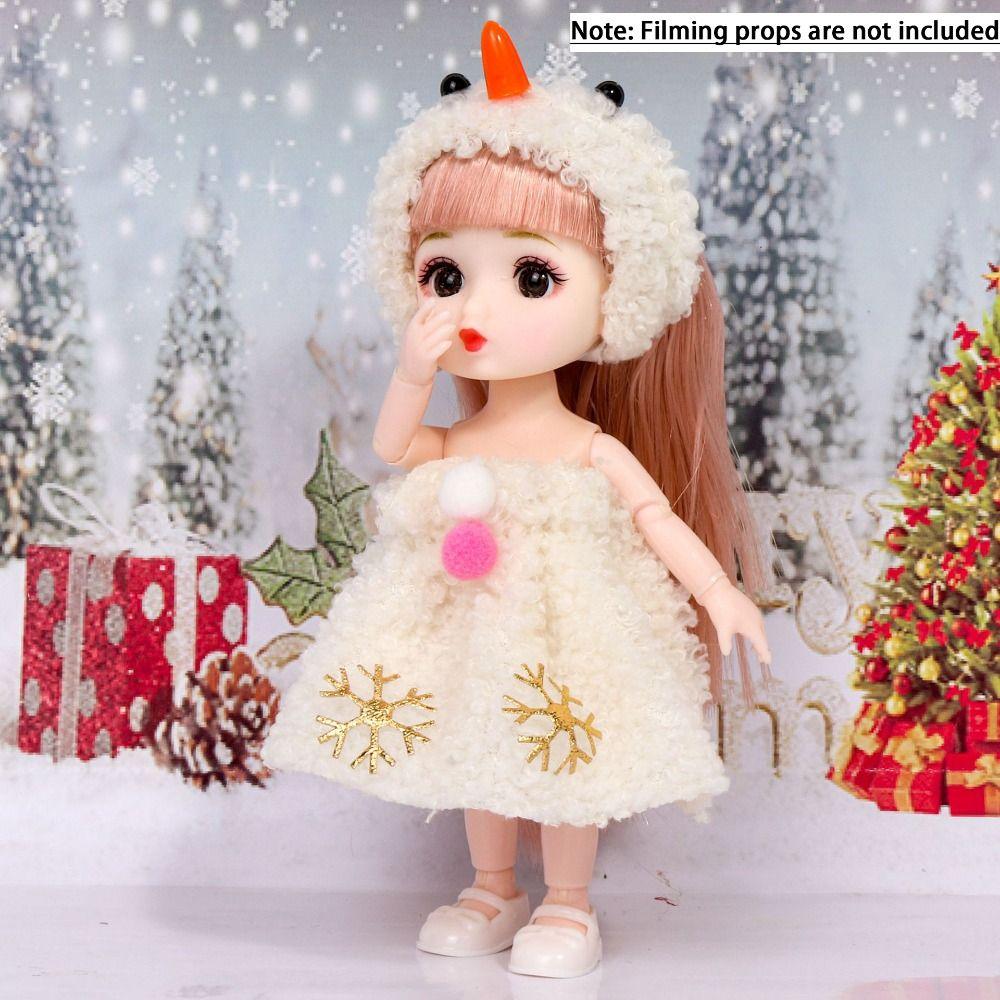 Кукла BJD 1/12 масштаба 16 см, фигурка 16 см, мини-кукла BJD 16 см, милая милая кукла BJD, подарки своими руками