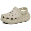 Кроксы Crush Clog Puff Удобные простые кроксы Унисекс кроксы Цвет Метеоритный Серый 207521-1WY