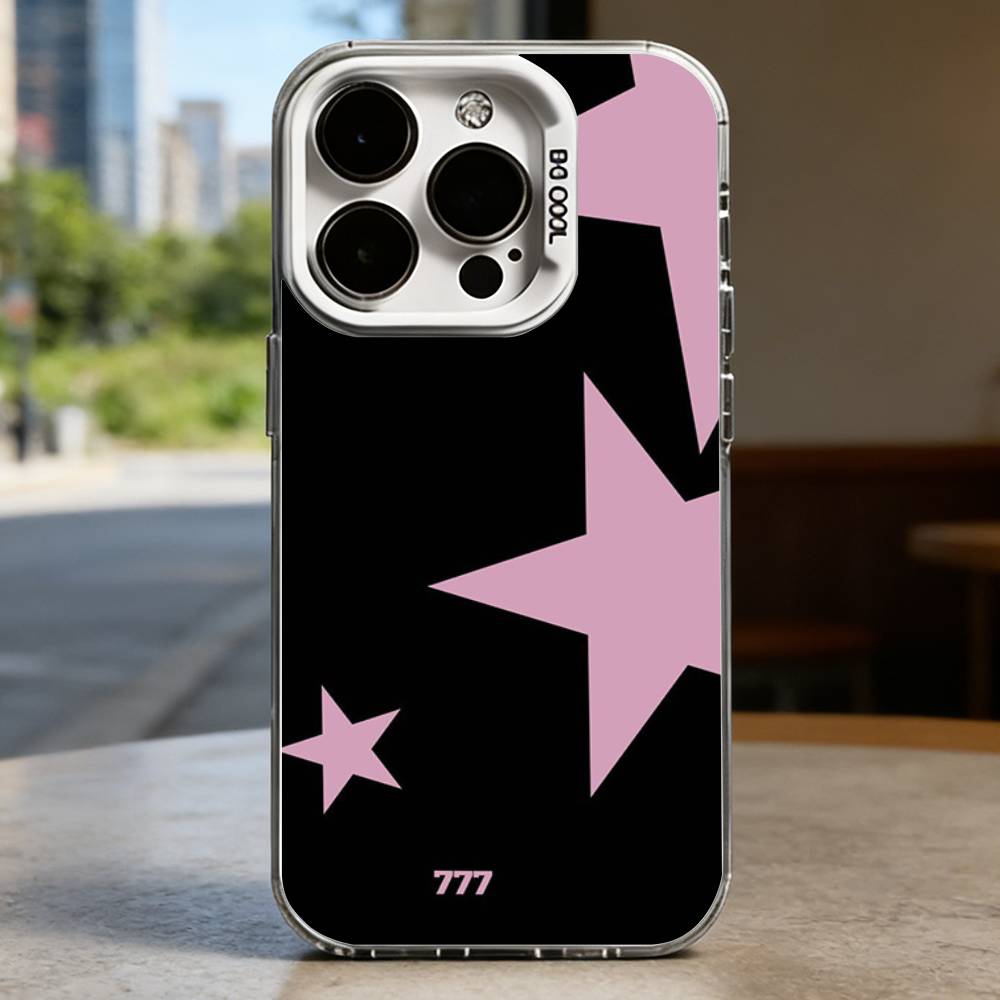 Fragola Stars Case for iPhone 16 15 14 13 12 11 Pro Max Plus Air 16E X XR XS Max Hard Shockproof Bumper Cover