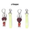 BTS TinyTAN Figure Keyring Mic Drop