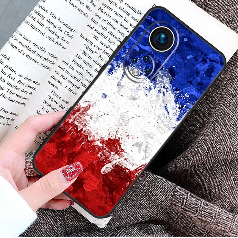 Чехол Флаг Франции для Honor Magic 8 Pro 5 6 7 Lite Honor 400 200 50 70 90 X9d X9c X9b X9a X8b Win RT Чехол