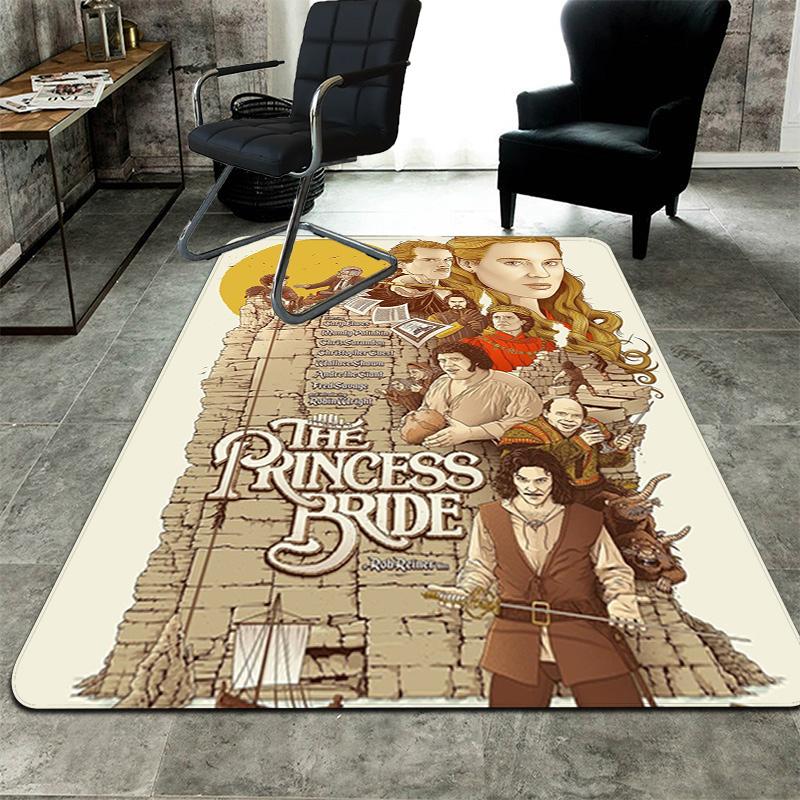 The Princess Bride Rug Floor Mat for Living Room or Bedroom Soft and Comfortable Carpet a Gift for Birthday and Holiday.DFF0925289
