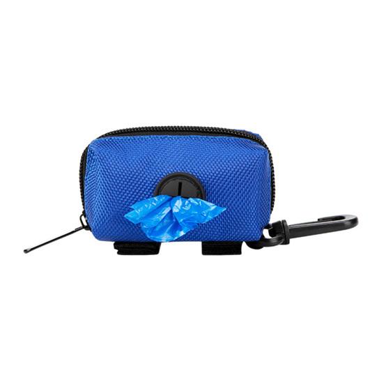 Держатель для мешков для собачьих фекалий, герметичный дозатор мешков для отходов, гигиенический держатель для мешков для сбора фекалий домашних животных с карабином для поводка