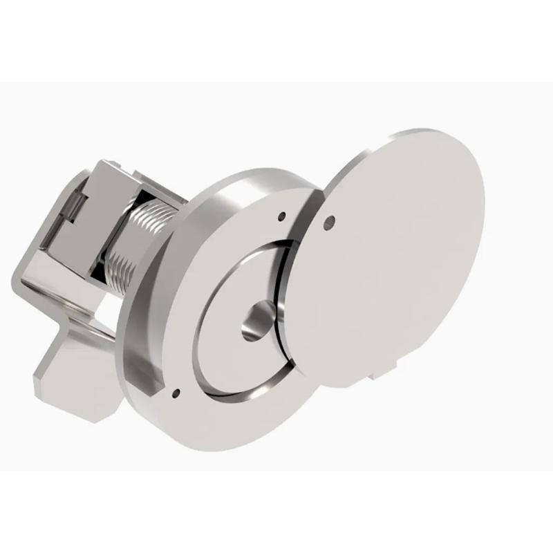 Swing Handle Cam Lock with Key Authorization for Substation