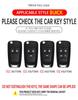 Совместимый чехол для ключей для моделей Buick: Excelle, Regal, Verano, LaCrosse, GL8, Sail, Encore, Envision и Angke Qi.