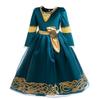 Melinda Brave COS Dress Princess Dress Princess Dress Dress Girls Show Elsa Show NN78