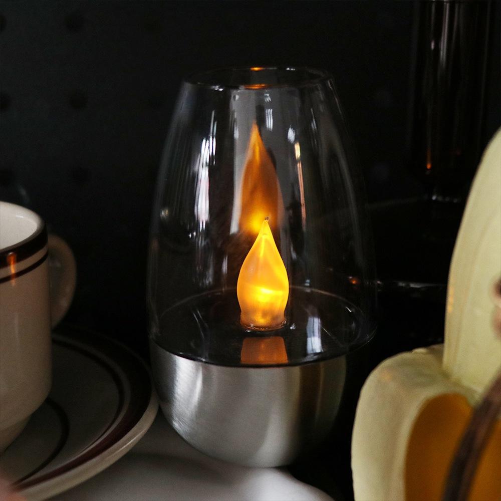 LED Light Night Light Solar Light Tea Light Easy Install Candle Light Confession