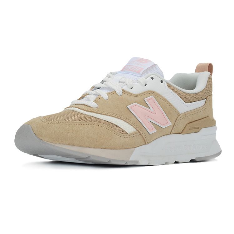 New Balance Nb 997 Удобные повседневные кроссовки из сетки, замши и синтетической кожи, низкие, для бега, унисекс, бежевые CM997HPL
