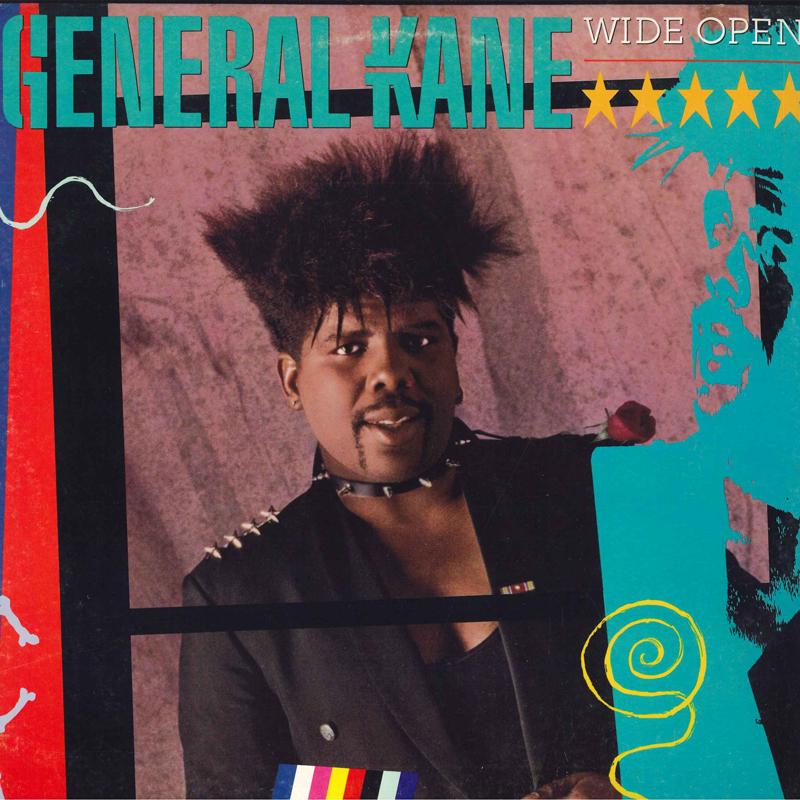 LP Record GENERAL KANE - Wide Open 6238ML MOTOWN 1987 US Dance & Electronica Used