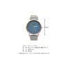 Cute Stylish Women's Analog Watch Gray Blue Easy-to-Read Waterproof Dial