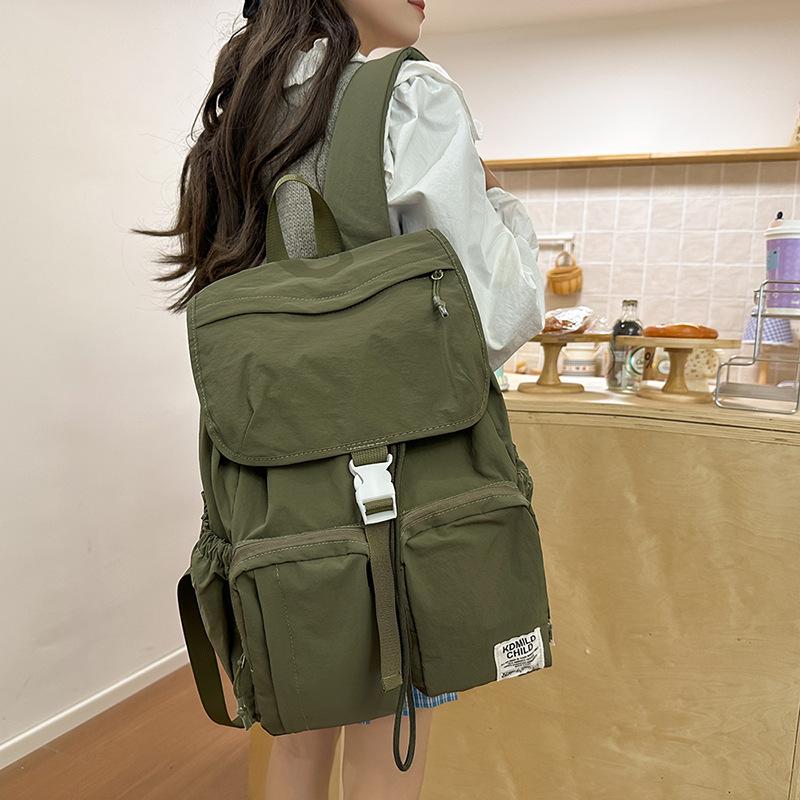 Student Small Schoolbag Women's Class Commuter Backpack Lightweight Outdoor Travel Backpack