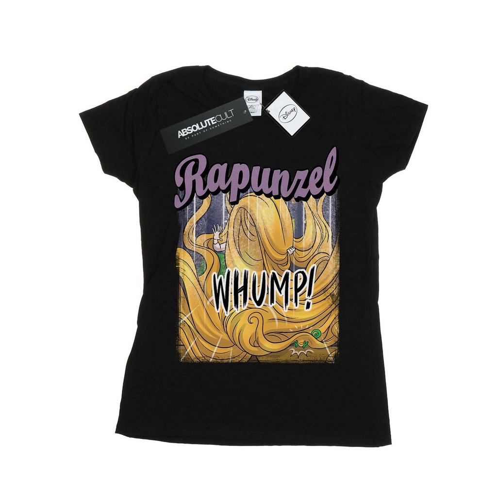 Disney Womens/Ladies Tangled Rapunzel Whump Cotton T-Shirt