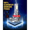 Katur 2pcs H8 H11 Led Car Headlight Bulb Fog Light DRL 6000K White GC-7535 Chips Turbo Diode Fanless For Infiniti QX60 QX80