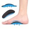 1 Pair Of EVA Arch Support Half Cushions Non Slip Arch Cushion Flat Feet Sports Palm Pad Heart Cushion Shoe Insoles
