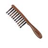 Anti-static Wooden Massage Comb No-snags Sandalwood Scalp Massager  Straight Hair
