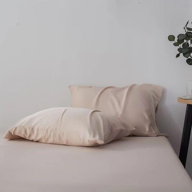 2 шт. наволочки 100% бамбуковое волокно охлаждающие антибактериальные однотонные летние наволочки в стиле конверта для дома и отеля 50x75 см