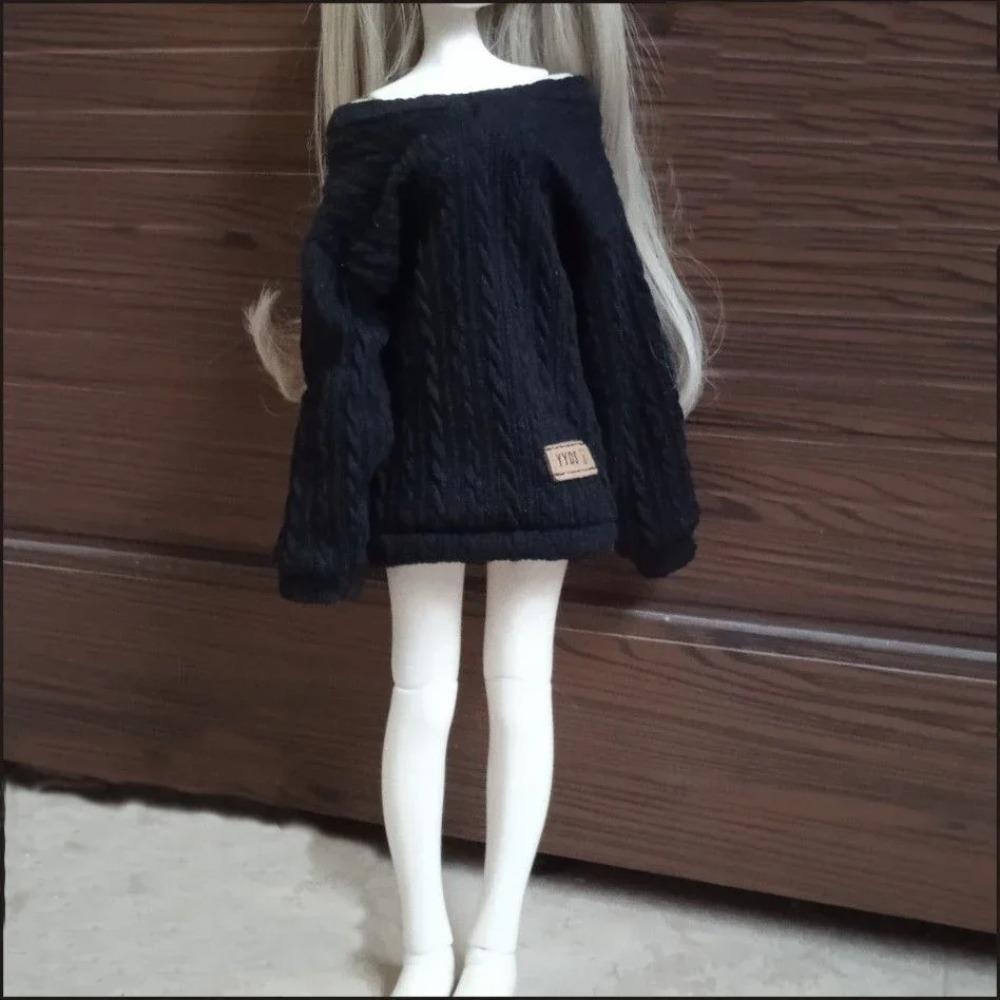 Новая одежда для кукол 30/45/60 см для BJD кукол 1/3 1/4 1/6, Свободный свитер, DIY игрушки для девочек, Наряды, Аксессуары для кукол, Без кук