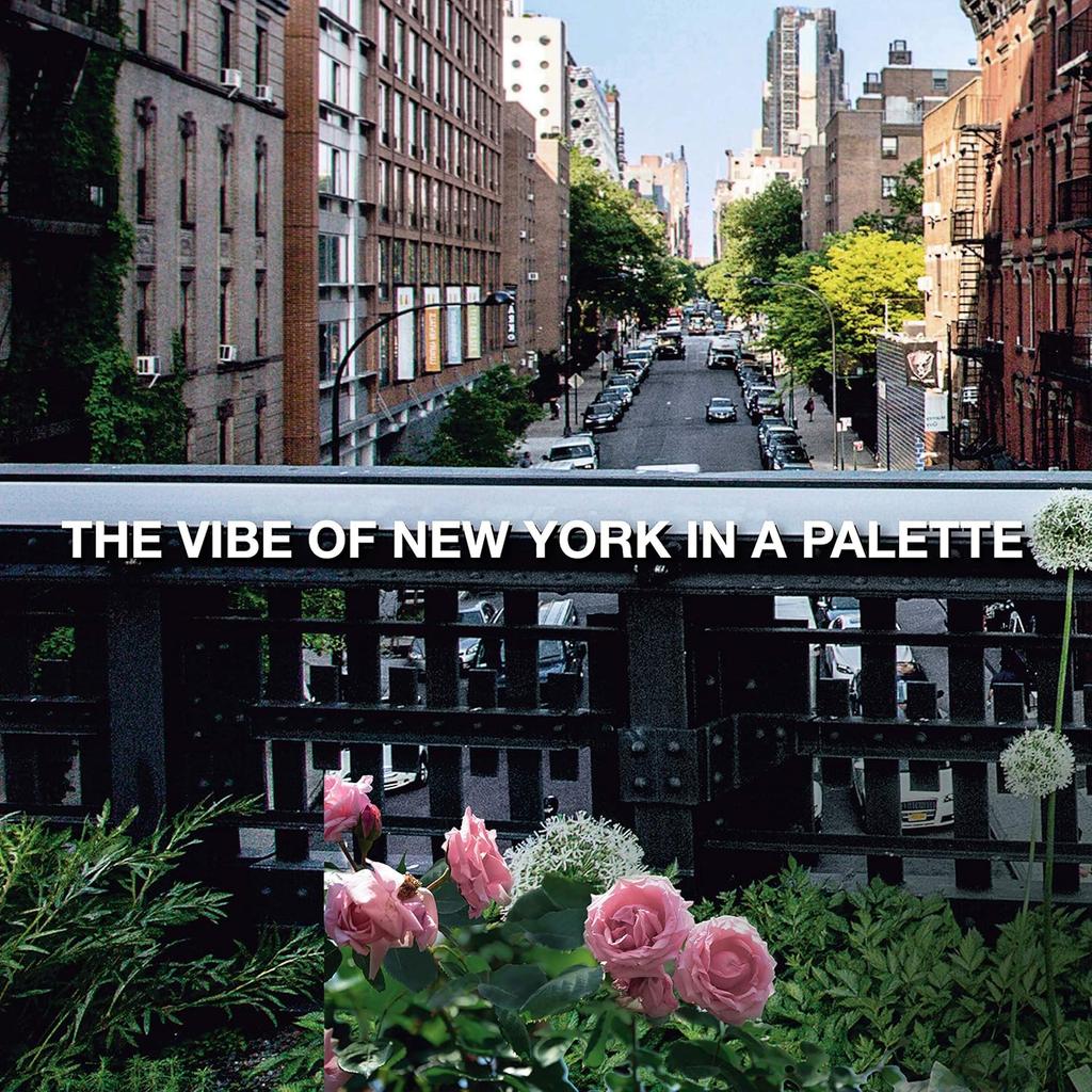 Maybelline Палетка теней для век New York 6 растушевываемых оттенков Полупрозрачное покрытие Мини-палетка Westside Roses 6,4 г