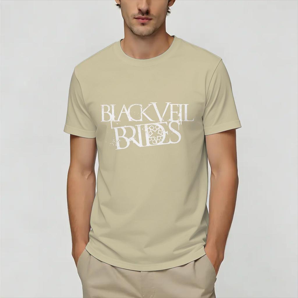 Black Veil Brides Tshirt For Unisex Novelty Cotton Tees O Neck Short Sleeve T Shirt Big Size Clothes