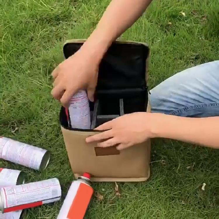 Сумка для хранения газовых баллонов Сумка для переноски газовой плиты Сумка для баллонов с воздухом Защитный чехол для газовых баллонов Сумка для баллонов Сумка-органайзер для посуды