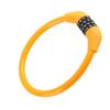 Трос для велосипедного замка повышенной безопасности 4?Велосипедные тросовые замки с цифровым номером для езды на велосипеде на открытом воздухе, оранжевый