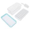 Ice Cube Tray Single Layer with Lid and Ice Storage Box Silicone Ice Maker Mold for Home Kitchen