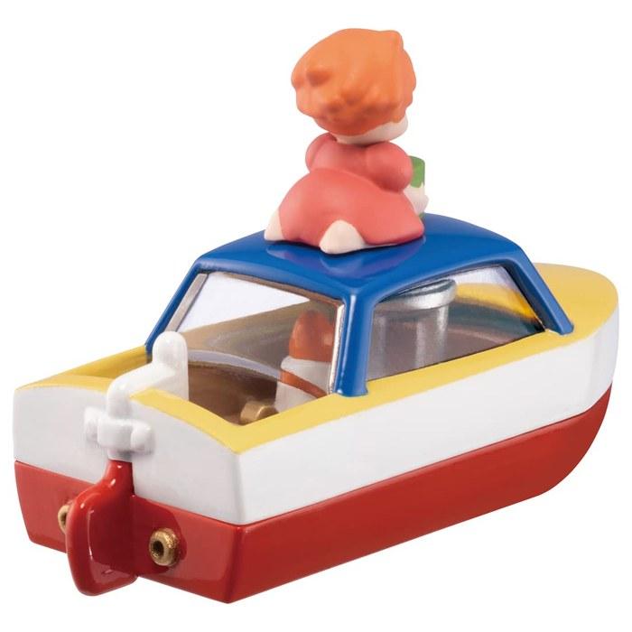 [Takaratomy] Dream Tomica Ghibli Collection 05 Ponyo on a Cliff by the Sea Sosuke's Pompom Boat, 1 Piece