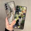 Мультяшный милый чехол-кошка для Samsung Galaxy A25 A16 A05 A23 A73 A51 A55 A53 A17 A37 A57 A15 A06 A52 A36 Чехол для телефона A41 A13 A12 A70