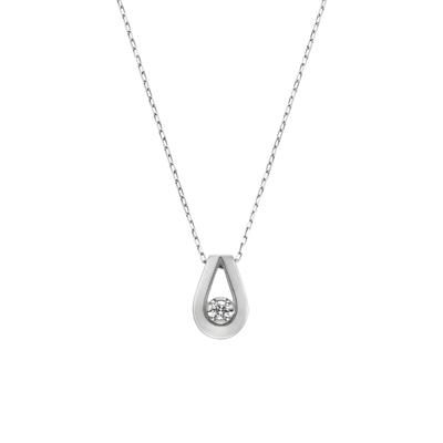 Платиновое бриллиантовое колье APVN213540DI [Vendome Aoyama] [Официально] [Platinum Woman]