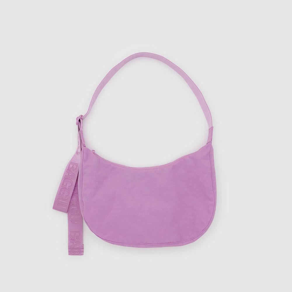 Сумка Baggu Medium Nylon Crescent Bag Пион